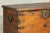 Wood Antique Wood Trunk with Ornamental Metalwork and Brass Hardware For Sale - Image 7 of 12