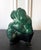 Gemstone Malachite Rock on Display Stand as a Viewing Stone For Sale - Image 7 of 11