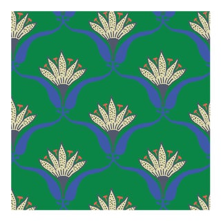 Mitchell Black Home "Wallflower" Wallpaper Remnant For Sale