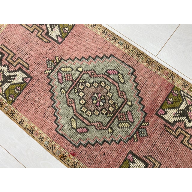 1950s 1950s Anatolian Floral Carpet For Sale - Image 5 of 5