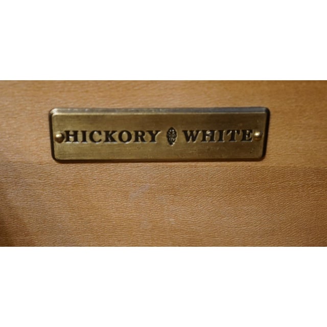 Late 20th Century Hickory White Solid Cherry Traditional Style 68" Sideboard Buffet For Sale - Image 9 of 14