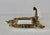 Brass Early 20th Century Gilt Brass Rococo Vanity Mirror Key Holder For Sale - Image 8 of 9