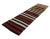 Traditional Vintage Striped Kilim Runner-2′10″ × 9′10″ For Sale - Image 3 of 7