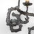 Brutalist Wrought Iron Wall Lamps, 1960s, Set of 2 For Sale - Image 12 of 15