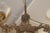 19th Century Bronze 4 Light Etched Glass Shade Gas Chandelier Gasolier For Sale - Image 16 of 18