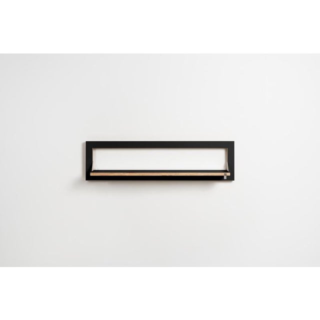 Contemporary 100x27-1 Fläpps Shoe Rack from Ambivalenz For Sale - Image 3 of 4