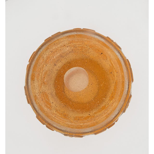 French Antique French Daum Nancy Art Glass Vase For Sale - Image 3 of 4