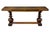Vintage Scandinavian Carved Walnut Desk, 1920 For Sale - Image 6 of 13