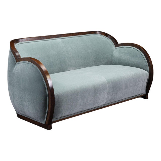 Vintage Art Deco Sofa, 1940s For Sale