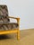 Vintage Chair in Beech and Geometric Fabric, 1970 For Sale - Image 15 of 18