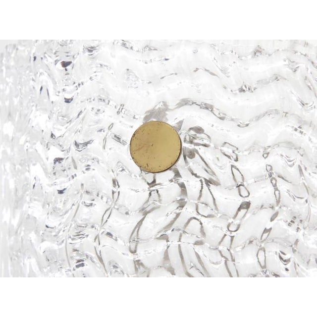 Mid-Century Modern Wall Lamps in Crystal, 1960s, Set of 2 For Sale - Image 6 of 9