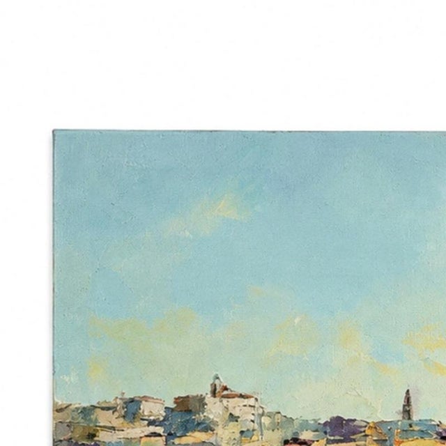 Painting - Jusa (20th century) - Ribeira do Porto 1997 (signed). Ribeira PORTO; acrylic on canvas. Signed and dated 1997....