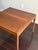 Vintage 1960s Lane Furniture Rhythm Walnut Occasional Table 997-06 — MCM Square Side End Table For Sale In Los Angeles - Image 6 of 12