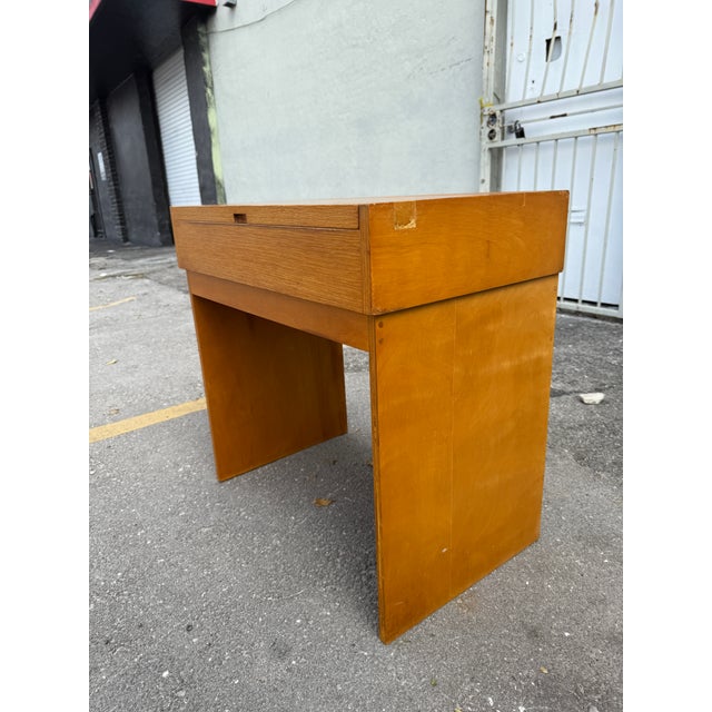 Wood 1950s Rare Mid Century Modern Herman Miller George Nelson Vanity For Sale - Image 7 of 15