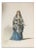 Woman in Theatrical Dress - Original Watercolor by Eugène Lacoste 1878 For Sale