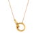 Tiffany and Co. Tiffany & Co. 18ct Yellow Gold Interlocking Circles Pendant Necklace 7.06g For Sale - Image 4 of 9