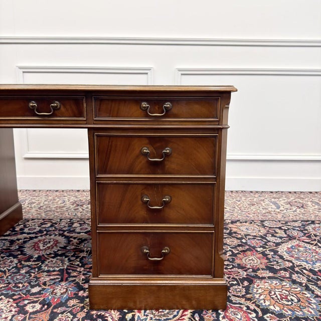Classic English Heldense Desk For Sale - Image 9 of 18