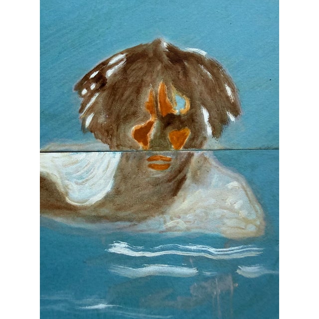 Gideon Appah, Swimmer (2023), Numbered 12/75 and Hand-Signed by the Artist, Printed in London, Uk. For Sale - Image 17 of 17