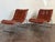 Vintage 1970's Cognac Leather Swedish Lounge Chairs For Sale - Image 10 of 15