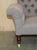 Textile Grey Butterfly Chesterfield Armchair For Sale - Image 7 of 18