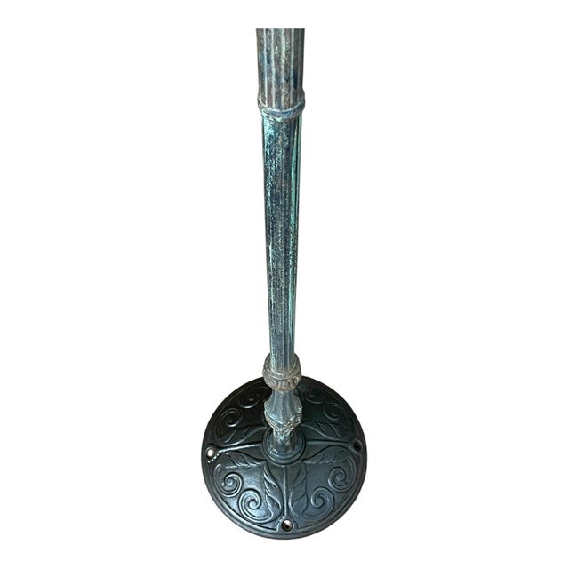 Antique Neoclassical Torchiere Oil Floor Lamps- Set of 2 For Sale In San Francisco - Image 6 of 11