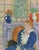 Artist: Henri Matisse Country: France Title: Blue Dress in Ochre Arm chair Medium: Giclee on watercolor paper Marks: Ltd...