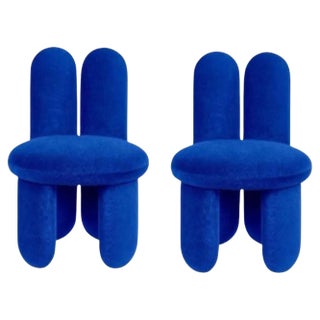 Set of Glazy Chairs by Royal Stranger For Sale