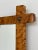 Wood Antique Solid Birdseye Maple Framed Mirror With Crosshatch Corners, Circa Early 20th Century For Sale - Image 7 of 12