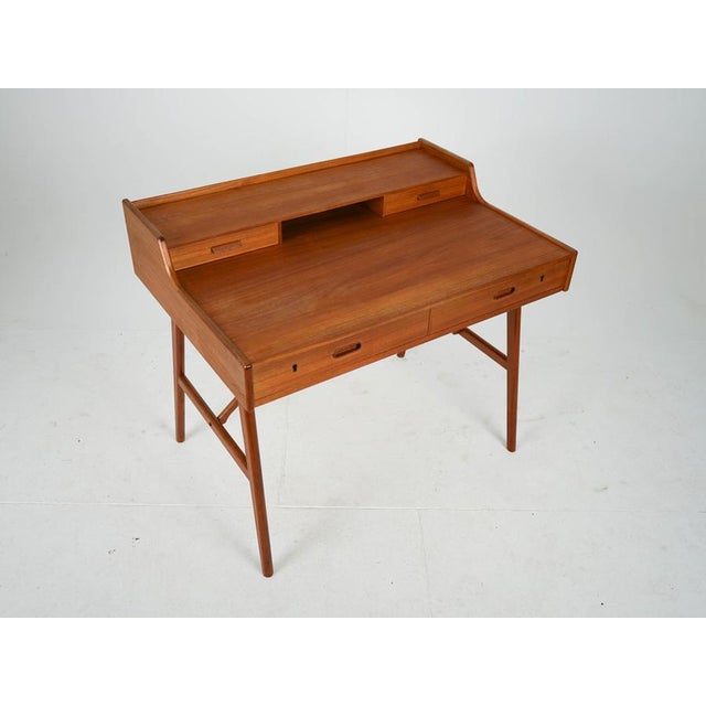Vintage Teak Desk by Arne Wahl Iversen for Vinde Møbelfabrik, 1960s For Sale - Image 12 of 17