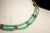1990s Emerald, Diamond and 22K Gold Choker Necklace For Sale - Image 4 of 6