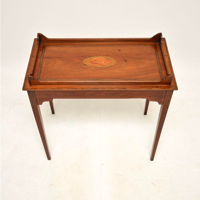 Antique Edwardian Side Table, 1900s For Sale - Image 4 of 11