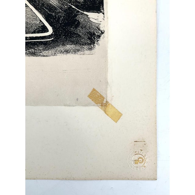 Walter Kalot, Street View of West Berlin at the Memorial Church, 1956, Linocut For Sale - Image 9 of 13