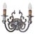 Baroque Silver Wall Sconce by Sciolari, Italy, 1960s For Sale - Image 10 of 10