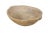 Primitive folk art style carved wooden trencher dough bowl, featuring two handles. Signed “Clarren Williams Box 2340...