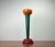 Green Postmodern Wood Yellow Green Red Model Monokel Candleholder from Ikea, 1980s For Sale - Image 8 of 14