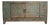 Antique Mongolian Teal Sideboard For Sale