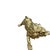 Solid Brass Roaring Lion Sculpture For Sale - Image 4 of 9