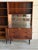 Wood Rosewood Wall Unit Bookcase With Tambour Doors Lyby Møbler Denmark 1960s For Sale - Image 7 of 10