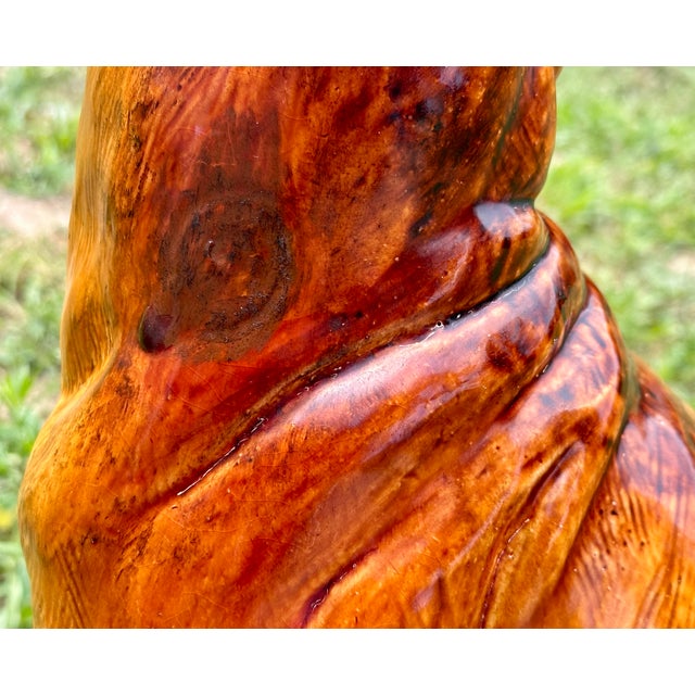 Italian Terracotta Boxer Dog Statue c.1960s For Sale - Image 10 of 17
