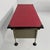 Beige Mid-Century Modern Italian Red Metal, Leather, and Plastic Desk from BBPR Olivetti, 1960s For Sale - Image 8 of 18