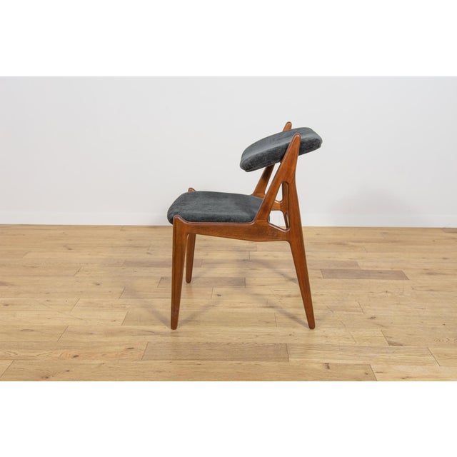 1960s Mid-Century Teak Ella Dining Chair by Arne Vodder for Vamo Sønderborg, Denmark, 1960s For Sale - Image 5 of 16