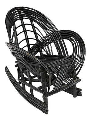 1930s Child's Twig Rocker