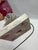 Chrome Vintage Cranberry Cut-to-Clear Glass Table Lamp on Marble Base For Sale - Image 8 of 10