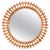 Mid-Century Italian Round Mirror in Rattan, Bamboo and Wicker attributed to Franco Albini, 1970s For Sale - Image 14 of 14