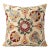 Contemporary Outpost Original Ivory Embroidered Suzani Pillow For Sale