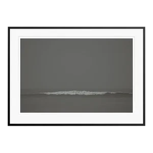 Grey Wave by Stuart Möller Framed