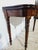Purple Antique Card Game Table in Mahogany, 1800s For Sale - Image 8 of 18