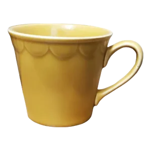 Vintage Homer Laughlin Castilian Coventry Golden Harvest Coffee Tea Mug Cup