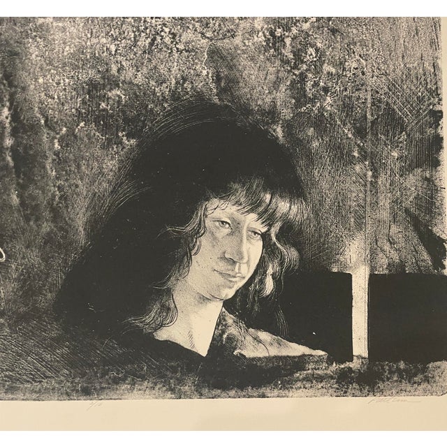 William Joseph Patterson (born 1941) "Linda and My Coat" signed, titled and numbered 2 of 10. A native of Albany,...