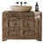Cabinet/Buffet Constructed From Antique Indian Carved Door Panels and Reclaimed Wood For Sale